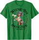Dachshund Weenie Tini Social Club Lover funny Weiner Dog T-Shirt - T-Shirt | Irish Green