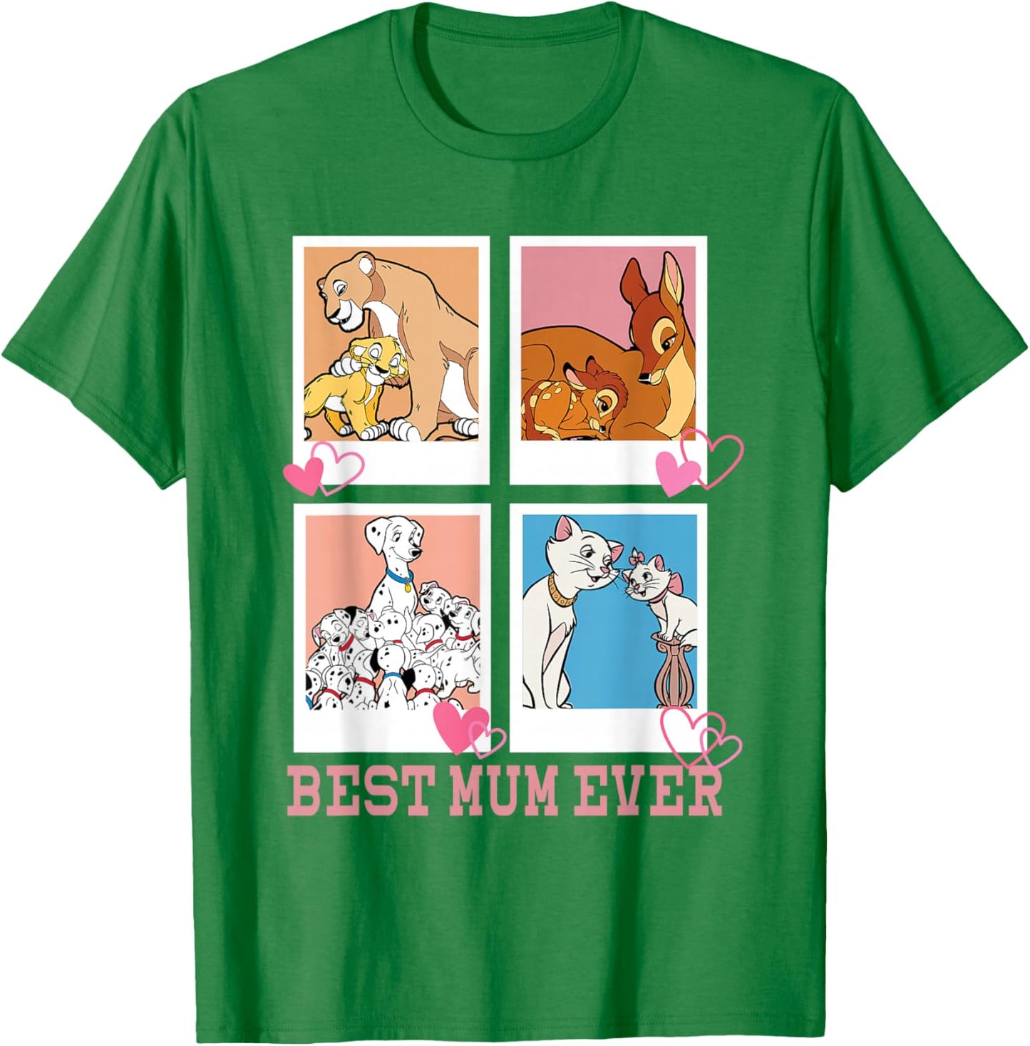 Disney Best Mum Ever Photos Mother's Day , white, S T-Shirt - T-Shirt | Irish Green