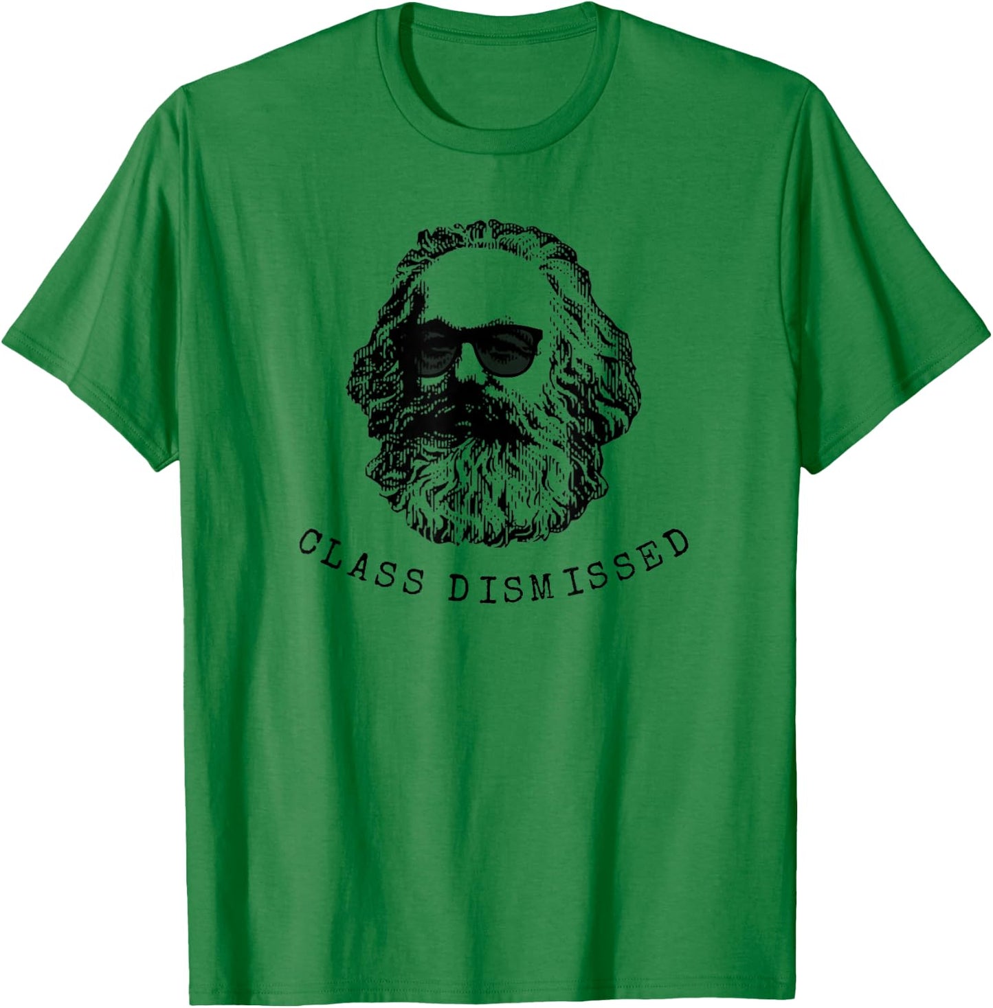 Class Dismissed Karl Marx T-Shirt - T-Shirt | Irish Green
