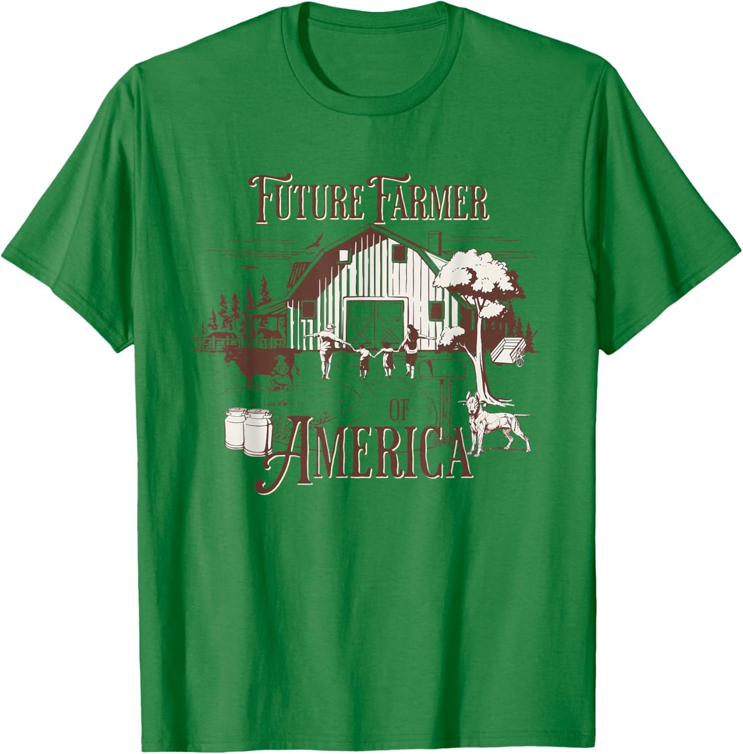 Future Farmer Of America T-Shirt - T-Shirt | Irish Green