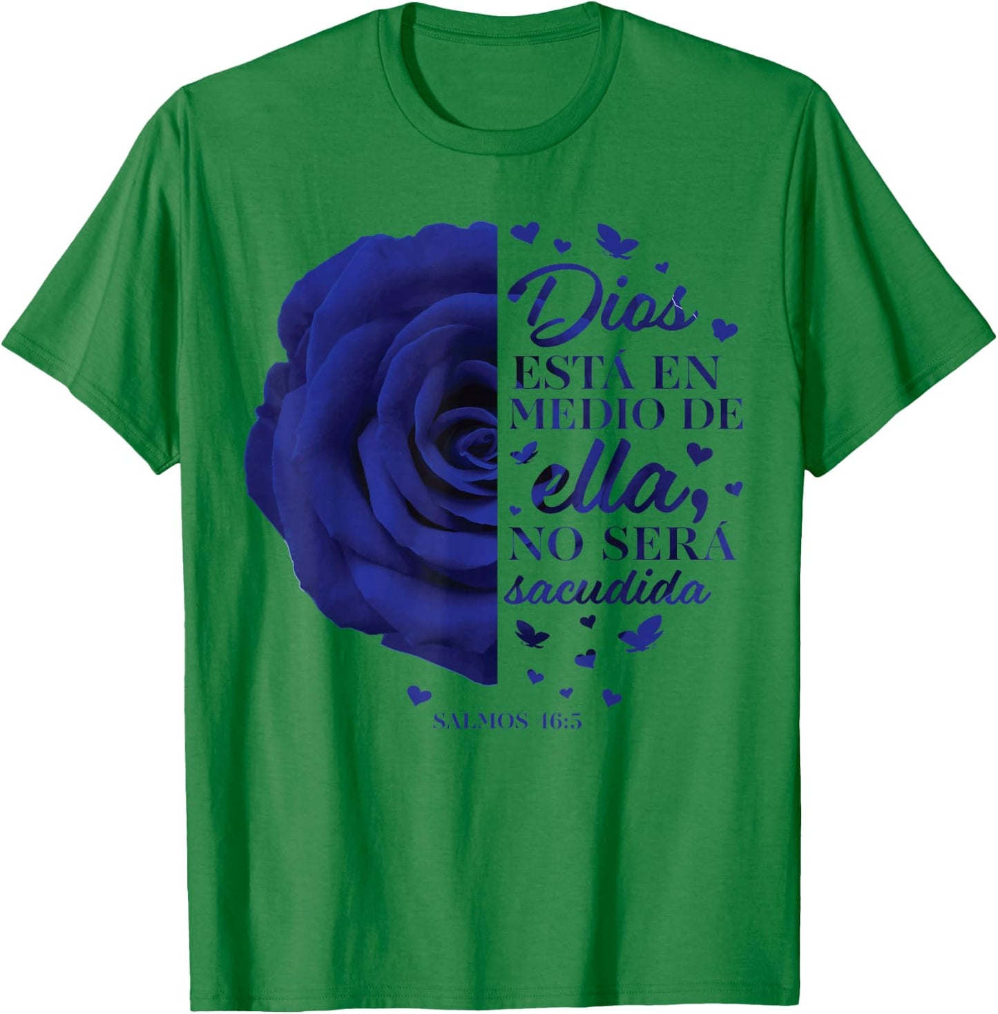 Christian Gifts Women Girls Wife Her Kids Spanish Espanol T-Shirt - T-Shirt | Irish Green