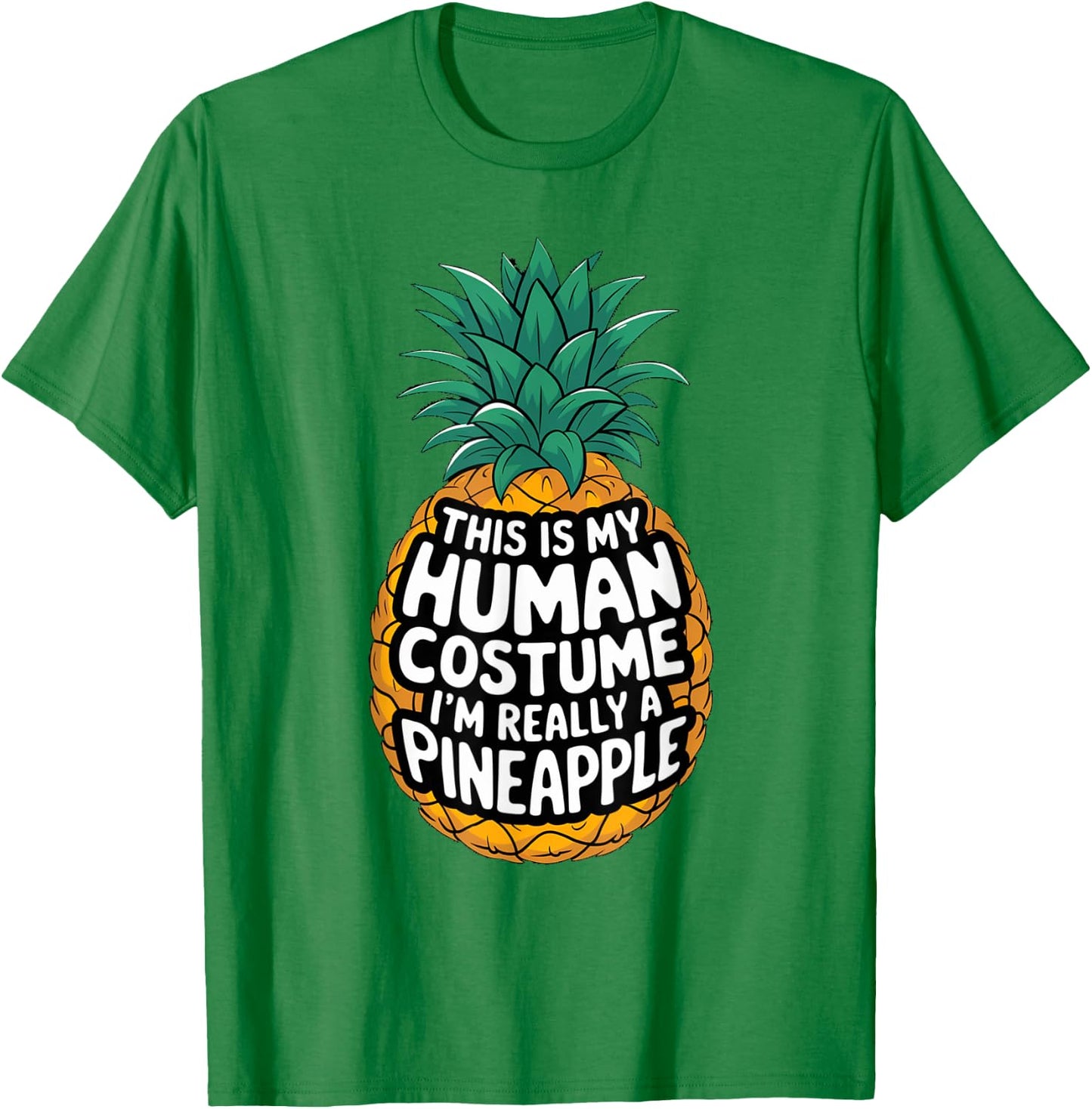 Pineapple Halloween Costume Carnival Pineapple Costume T-Shirt - T-Shirt | Irish Green
