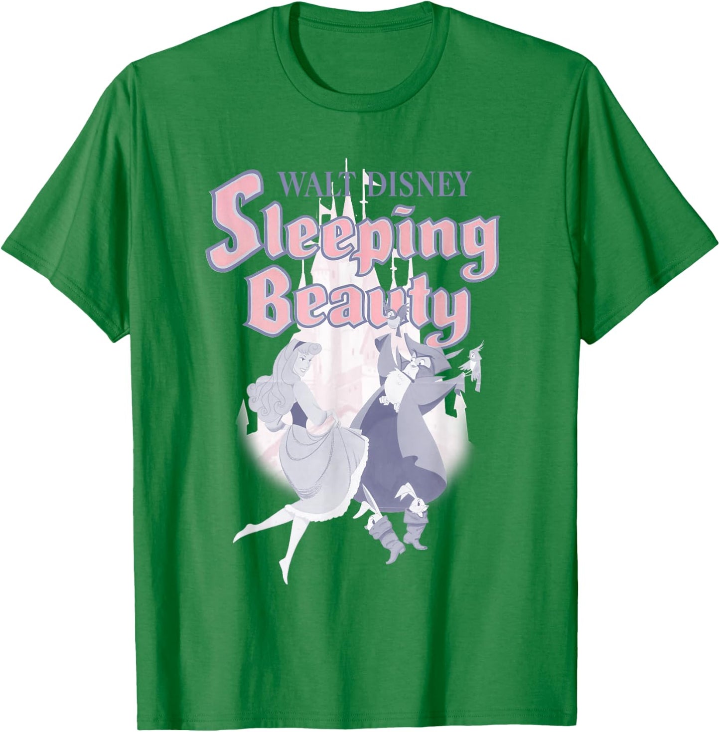 Disney Sleeping Beauty Aurora Dancing Poster T-Shirt - T-Shirt | Irish Green