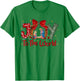 Joy To The World Christian Christmas Coquette Oh Holy Night T-Shirt - T-Shirt | Irish Green