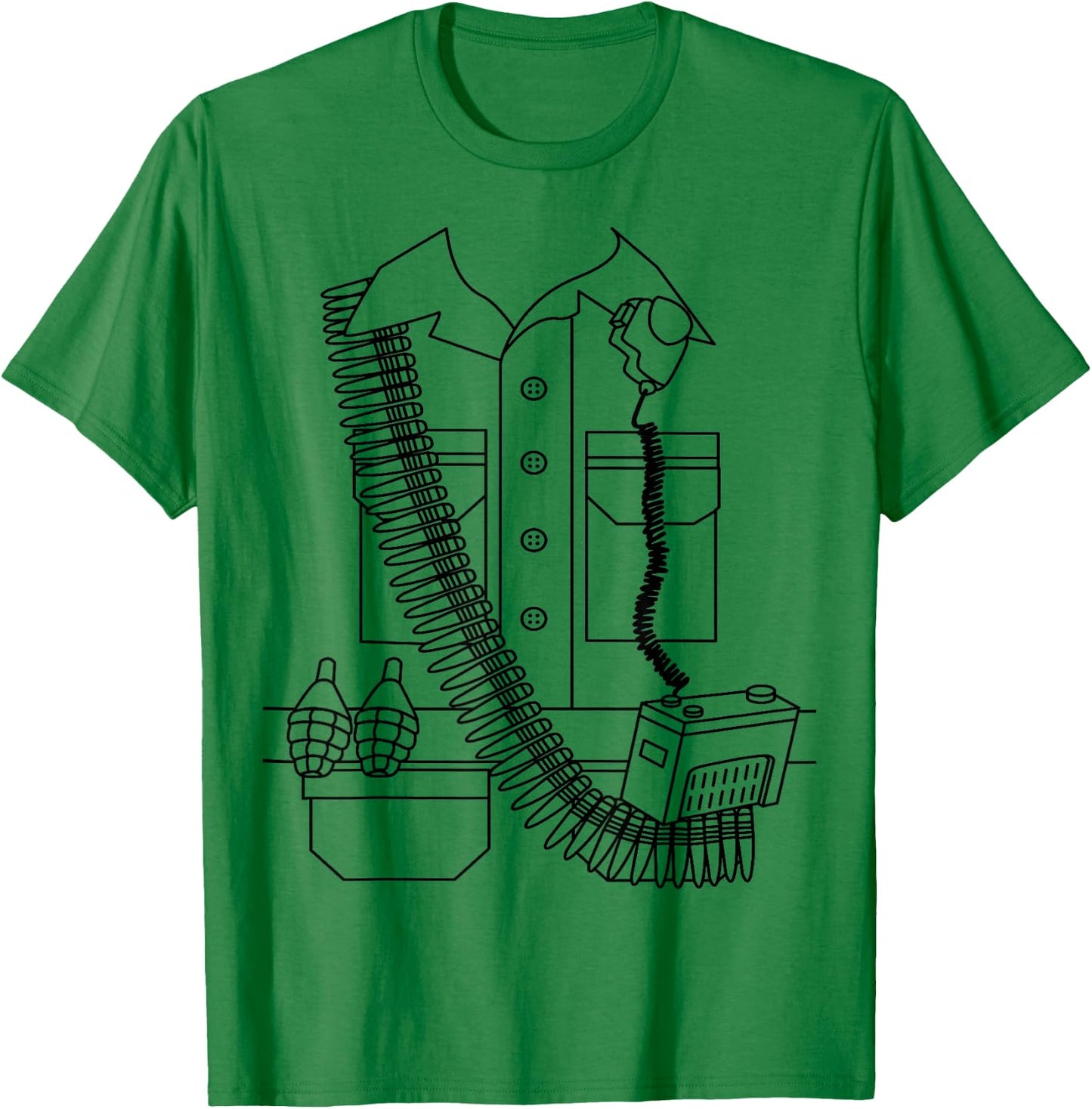 Green Army Men Costume, Halloween Plastic Toy Soldier Guys T-Shirt - T-Shirt | Irish Green