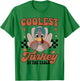 Coolest Turkey At The Table Funny Thanksgiving T-Shirt - T-Shirt | Irish Green