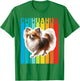 Colorful Long Haired Chihuahua T-Shirt - T-Shirt | Irish Green