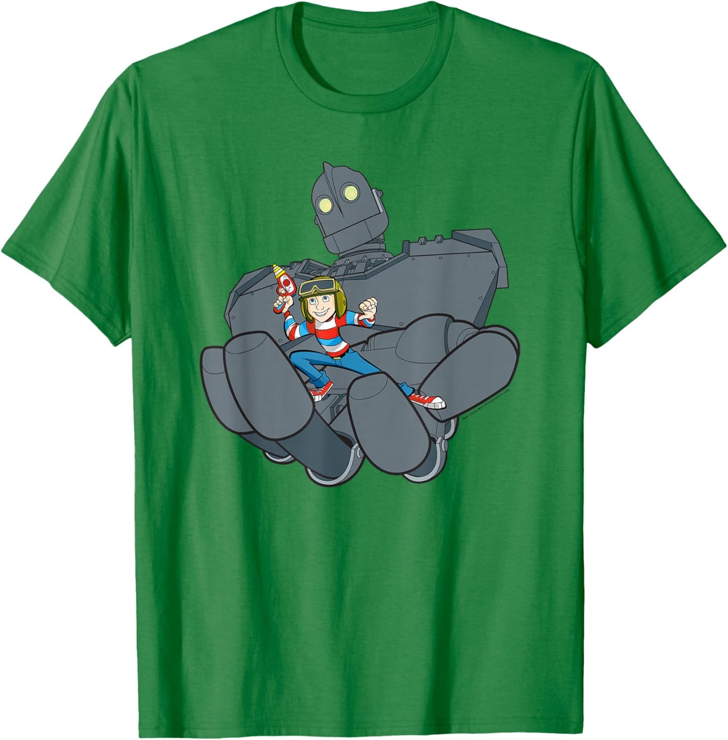 The Iron Giant Iron Hand T-Shirt - T-Shirt | Irish Green