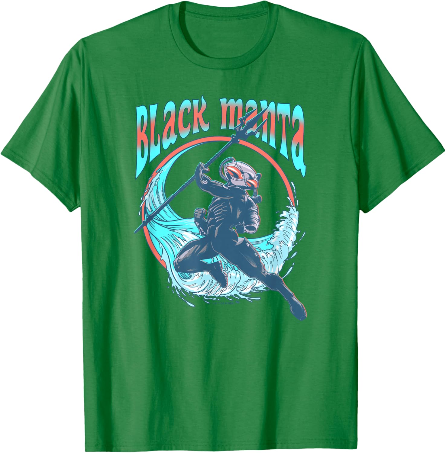 Aquaman and the Lost Kingdom Black Manta Surf T-Shirt - T-Shirt | Irish Green