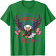 Im Here For The Snacks And Freedom 4 Of July T-Shirt - T-Shirt | Irish Green