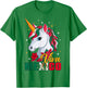Viva Mexico Mexican Independence Day Mexican Flag Unicorn T-Shirt - T-Shirt | Irish Green
