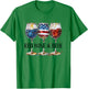 Red Wine and Blue T-Shirt - T-Shirt | Irish Green