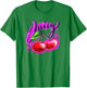 Classic Airbrush Style Illustration Y2k Retro Aesthetic T-Shirt - T-Shirt | Irish Green