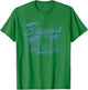 Bequia Caribbean Vintage Distressed Beach T-Shirt - T-Shirt | Irish Green