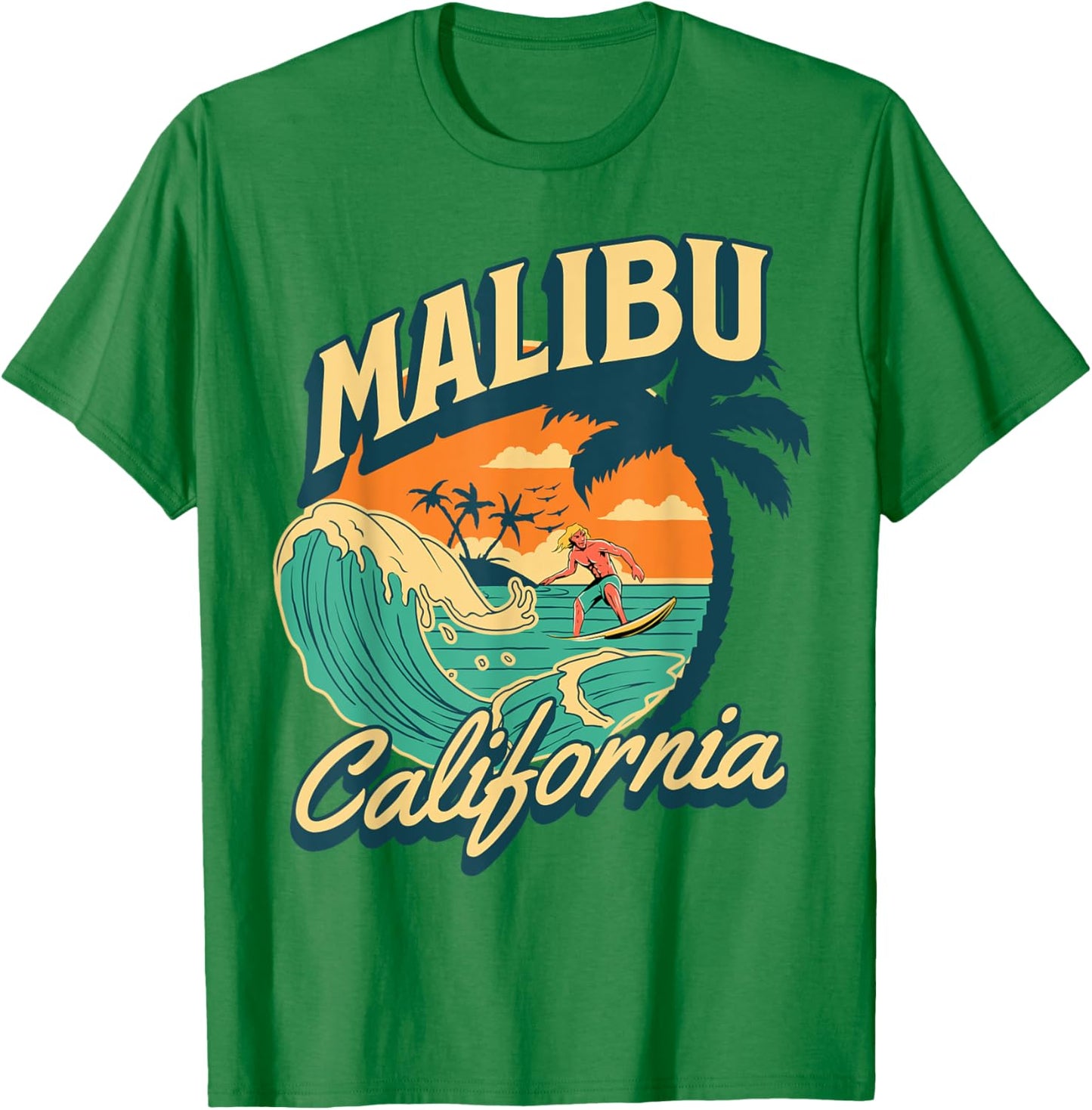 Malibu T-Shirt - T-Shirt | Irish Green