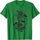 Dragon Hand Drawing T-Shirt - T-Shirt | Irish Green