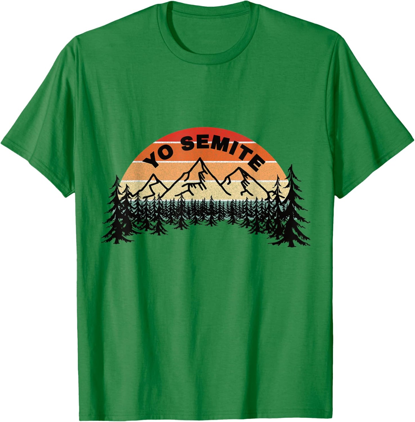 Yo Semite Mispronunciation T-Shirt - T-Shirt | Irish Green