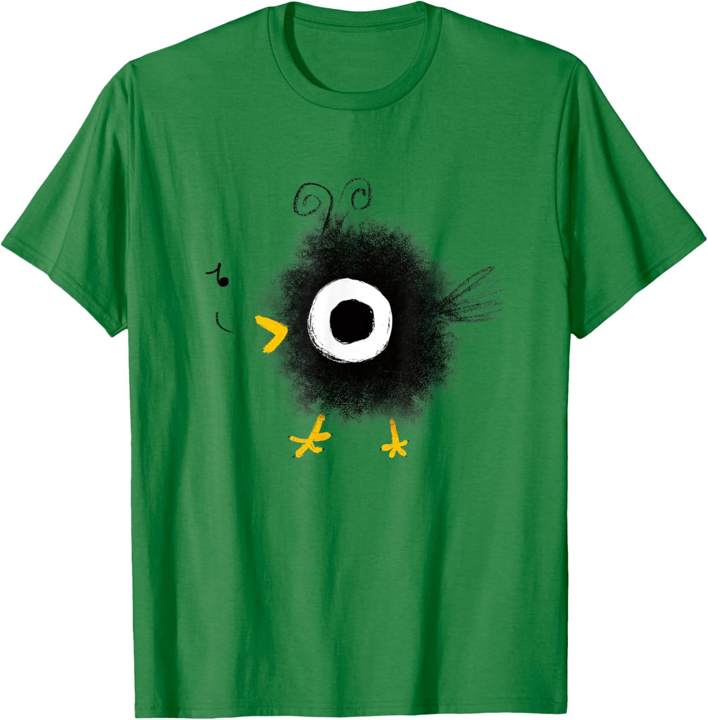 Funny and Cute Baby Bird T-Shirt - T-Shirt | Irish Green