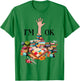 I'm Ok Sewing Quilting Knitting Quilters Sewer T-Shirt - T-Shirt | Irish Green