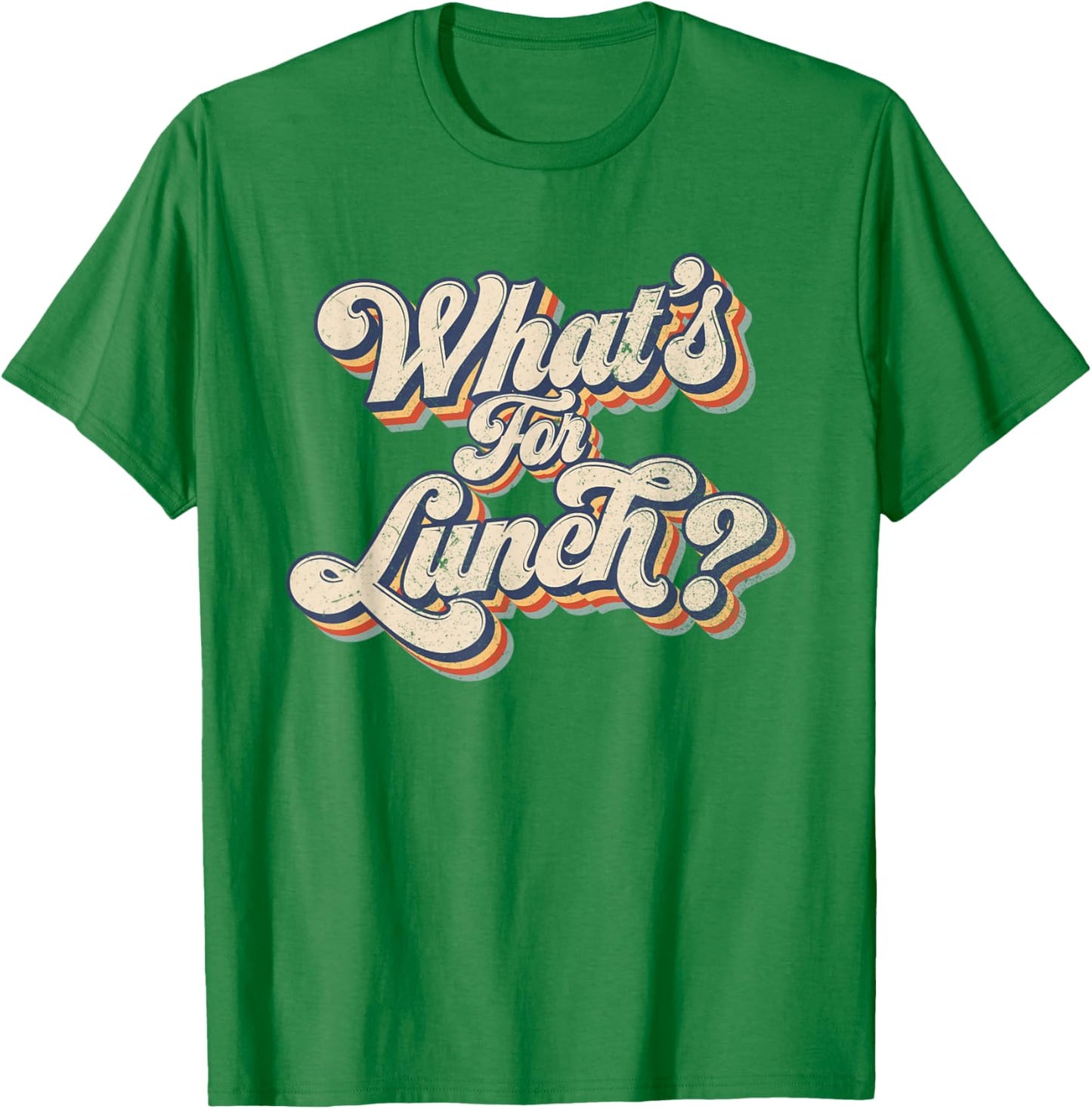 Whats for Lunch Funny Lunch Lady T-Shirt - T-Shirt | Irish Green