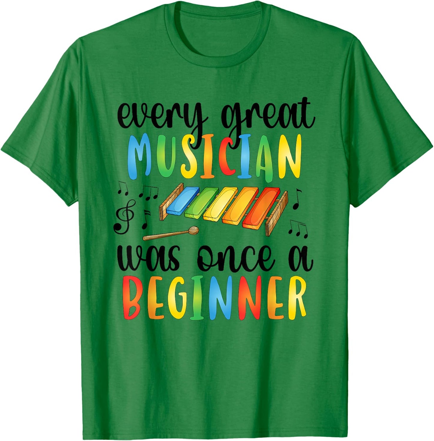 Great Musician Music Teacher Music Teaching T-Shirt - T-Shirt | Irish Green