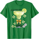 Bunco Babe St Patricks Day Shamrock Margarita Dice Matching T-Shirt - T-Shirt | Irish Green