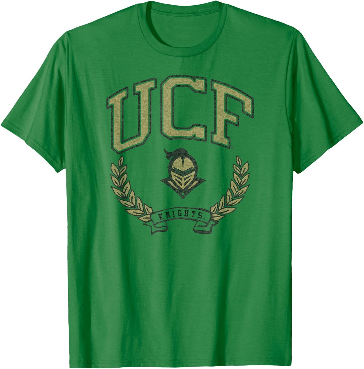 Central Florida Golden Knights Victory Vintage White T-Shirt - T-Shirt | Irish Green