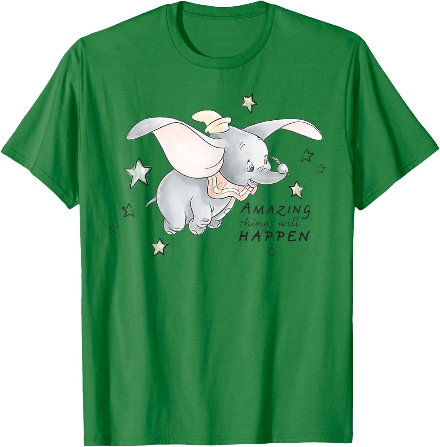 Disney - Dumbo Amazing Things T-Shirt - T-Shirt | Irish Green
