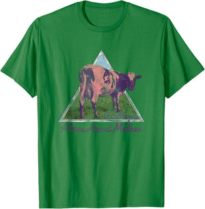 Pink Floyd Atom Mother Heart Pyramid T-Shirt - T-Shirt | Irish Green