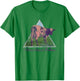 Pink Floyd Atom Mother Heart Pyramid T-Shirt - T-Shirt | Irish Green