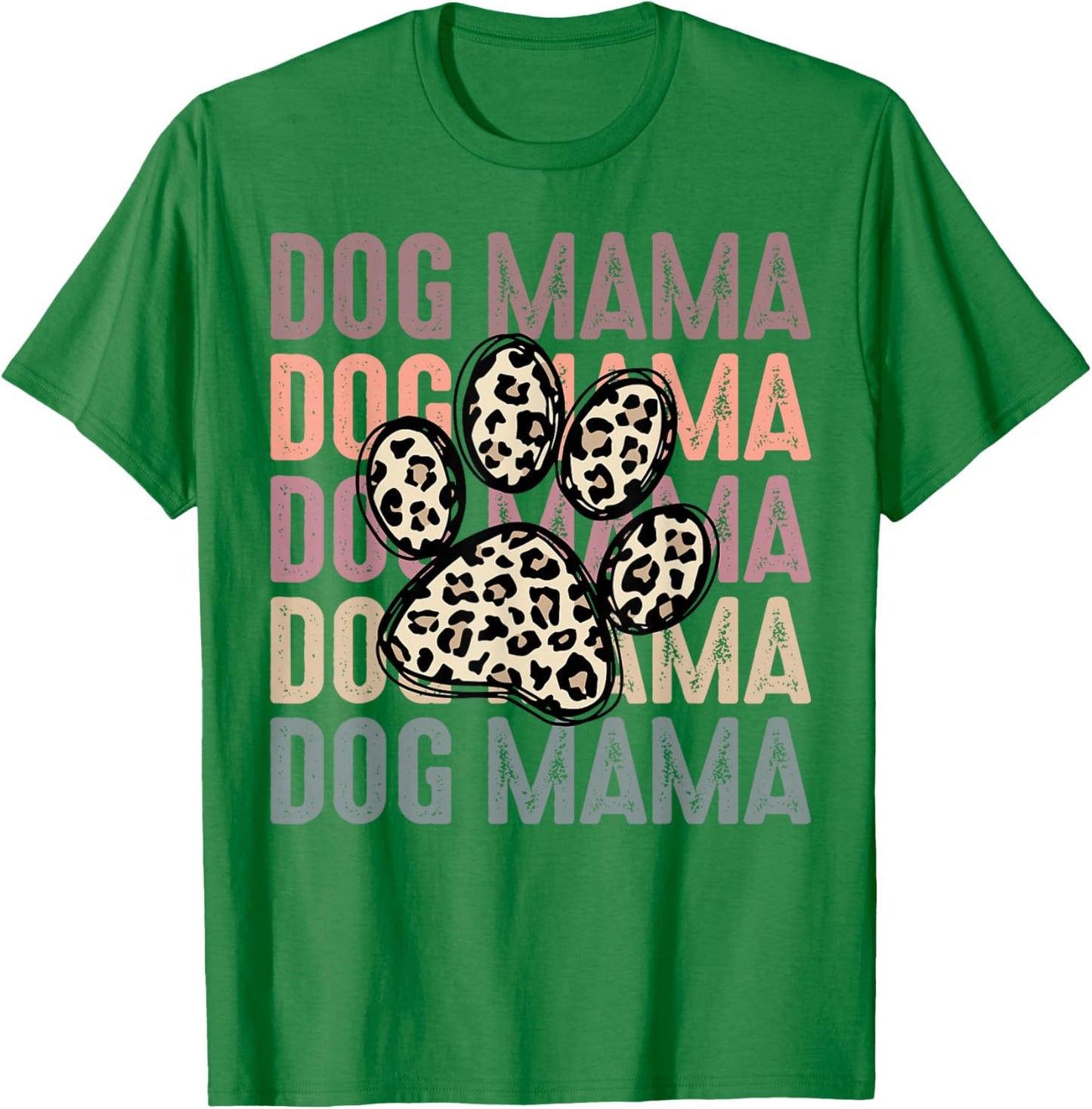 Let's Pawty Girl Mama Puppy Dog Party Birthday Girl Family T-Shirt - T-Shirt | Irish Green