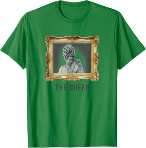 Bridgerton Queen Charlotte The Queen Portrait T-Shirt - T-Shirt | Irish Green