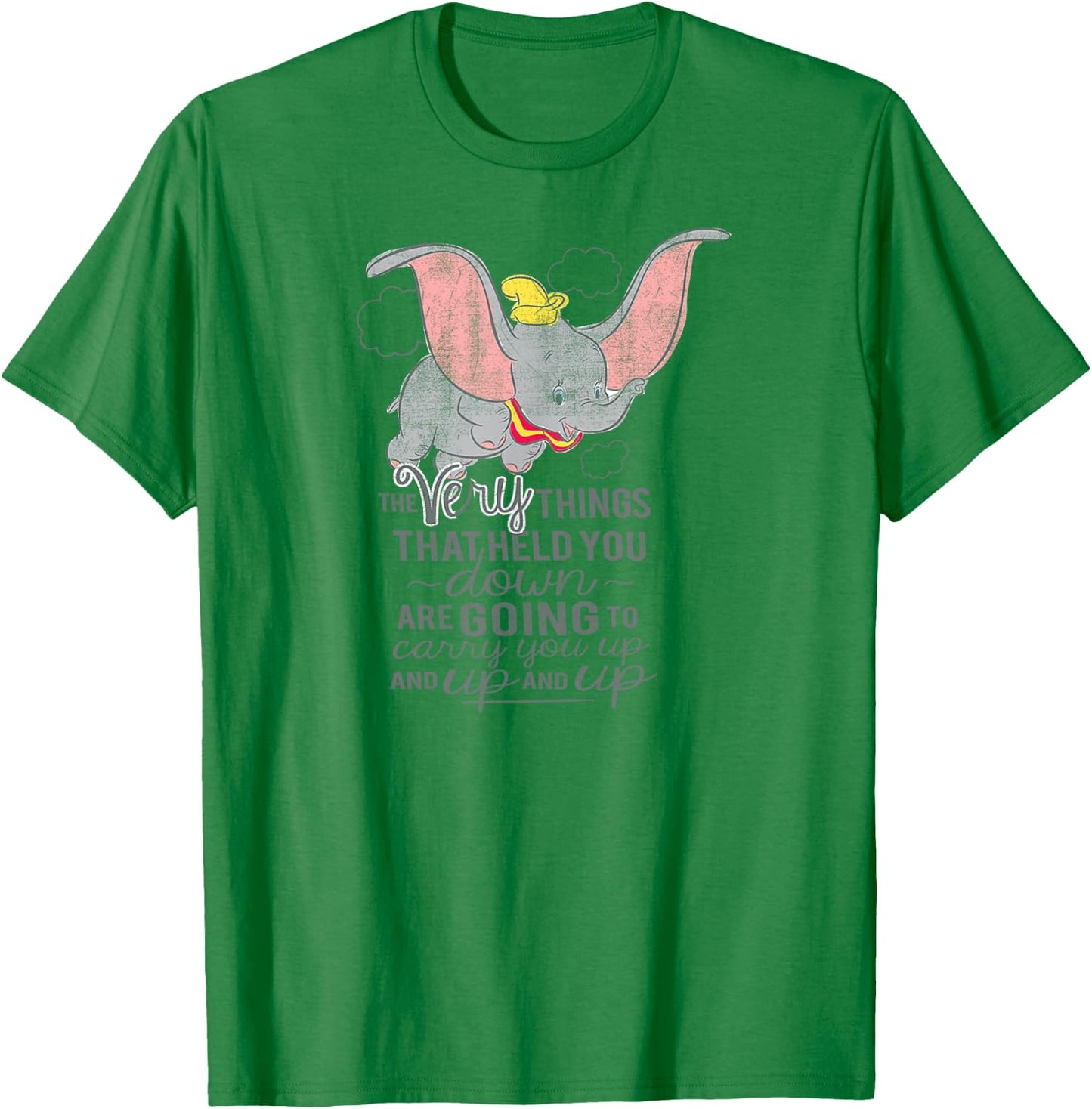 Dumbo - Up and Up T-Shirt - T-Shirt | Irish Green