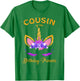 Cousin Of The Birthday Princess Unicorn Birthday Girl T-Shirt - T-Shirt | Irish Green