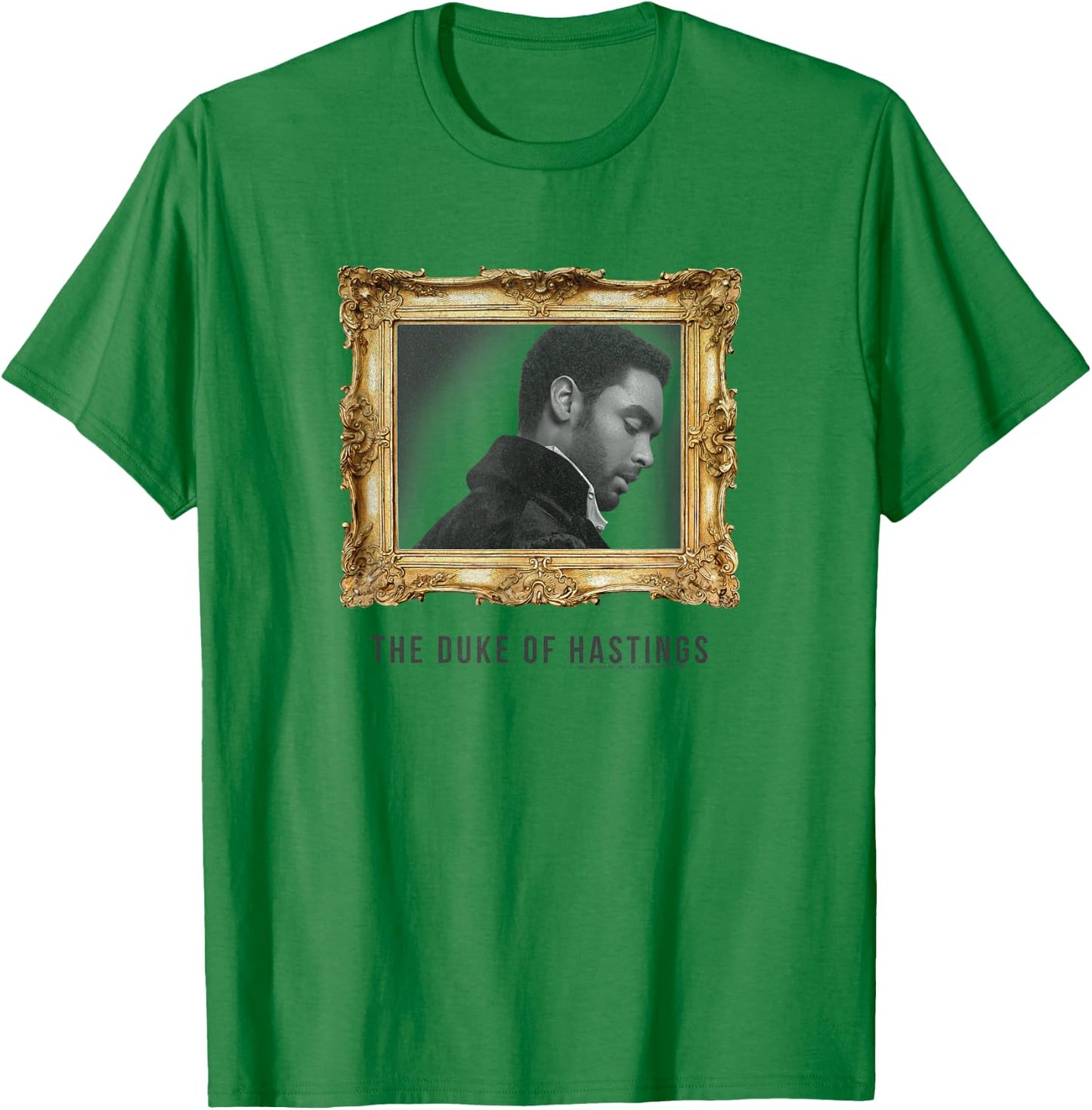 Bridgerton Simon Basset The Duke Of Hastings T-Shirt - T-Shirt | Irish Green