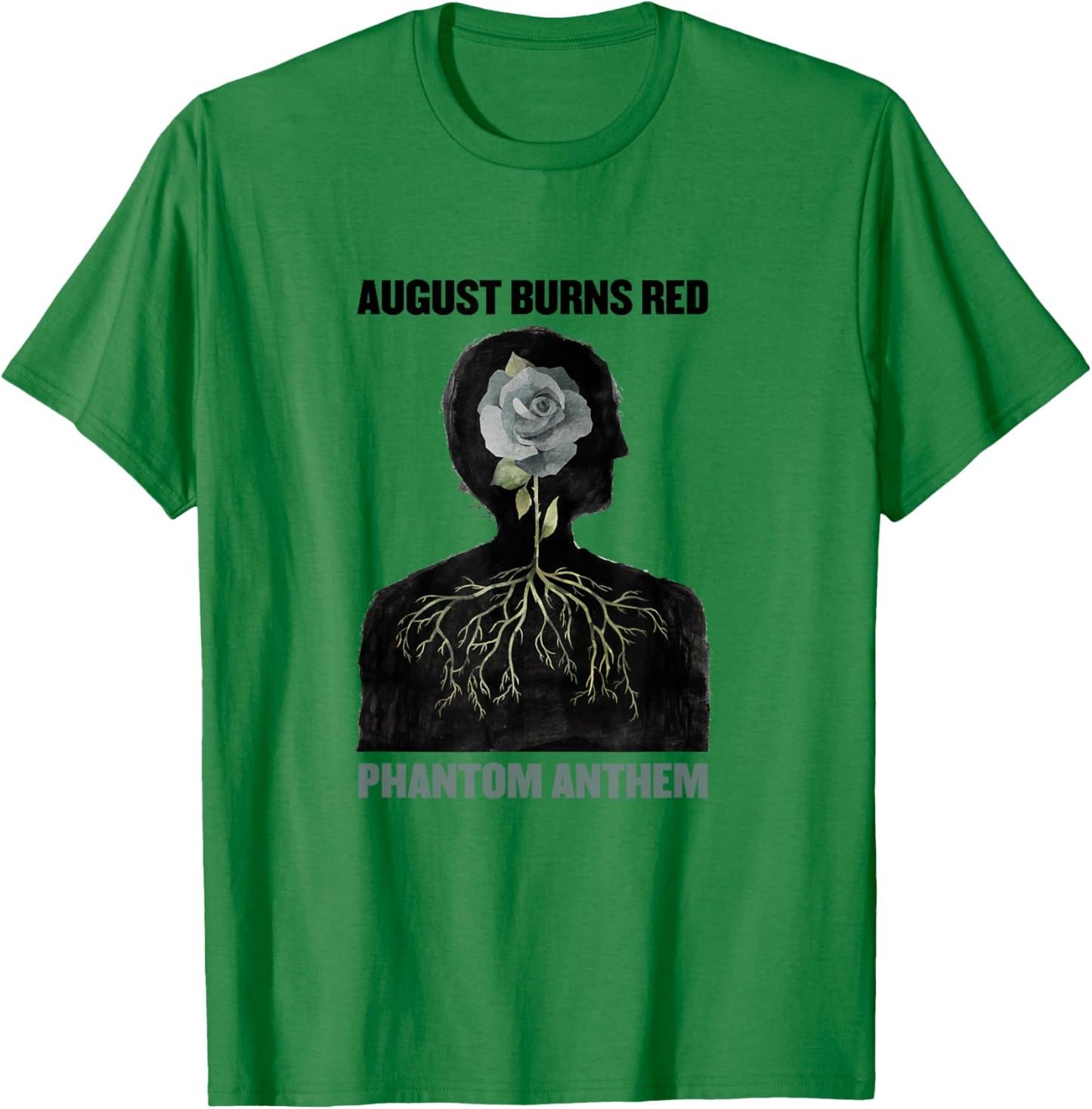 August Burns Red – Phantom-Hymnen-Abdeckung T-Shirt - T-Shirt | Irish Green
