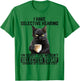 Funny I Have Selective Hearing You Werent Selected Cat Humor Women Kids T-Shirt - T-Shirt | Irish Green