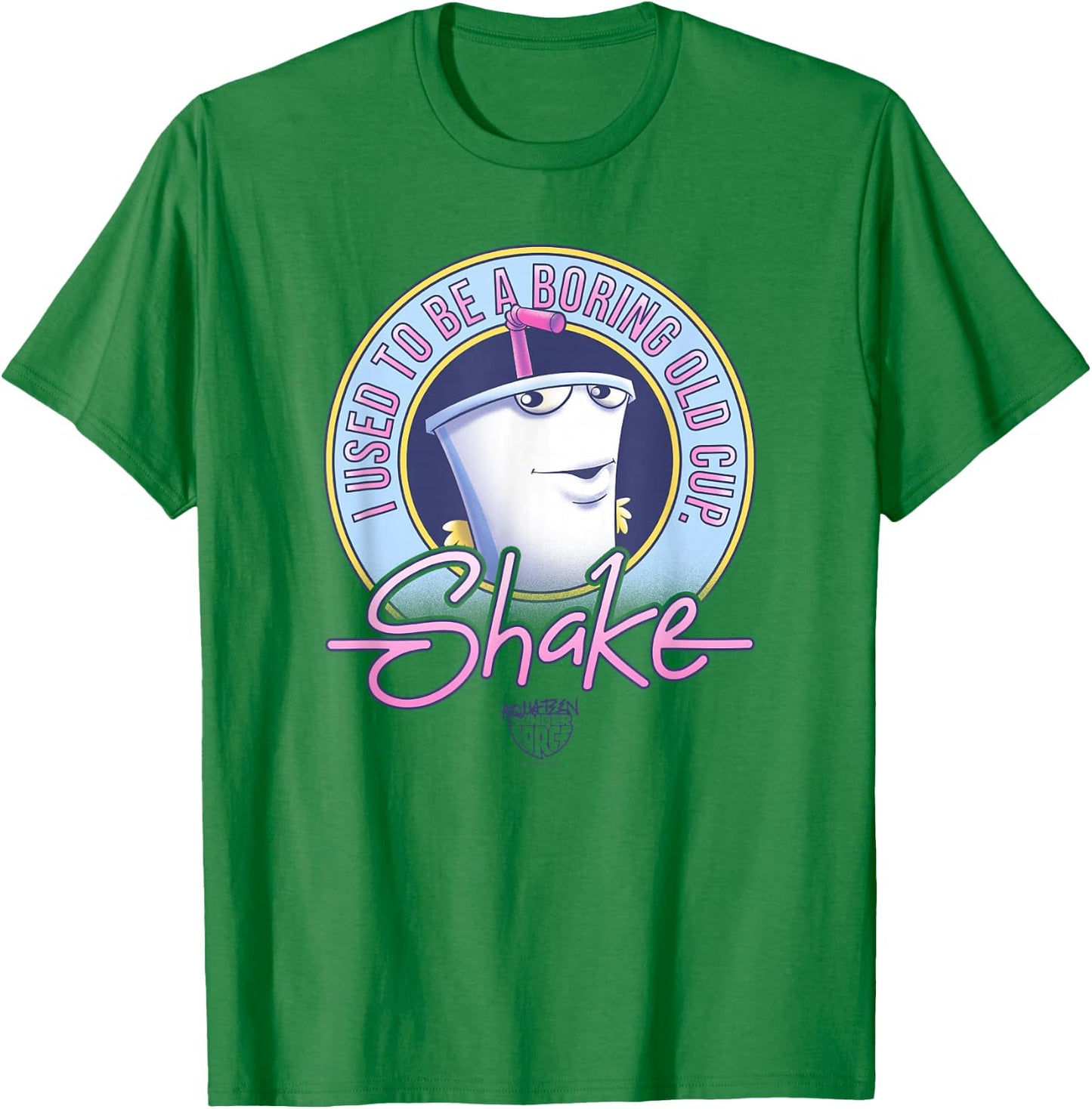 Aqua Teen Hunger Force Master Shake I Used to Be A Cup T-Shirt - T-Shirt | Irish Green