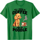 All I Need Is Coffee And My Poodle Dog Lover Women Girls Kids T-Shirt - T-Shirt | Irish Green