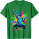 Soca Statue Of Liberty Dancing New York Dutty Mess Fete T-Shirt - T-Shirt | Irish Green