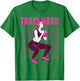 Woman lifting weights. Train hard - my favorite workout. T-Shirt - T-Shirt | Irish Green