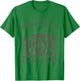 Retro Hiking Funny Raccoon T-Shirt - T-Shirt | Irish Green
