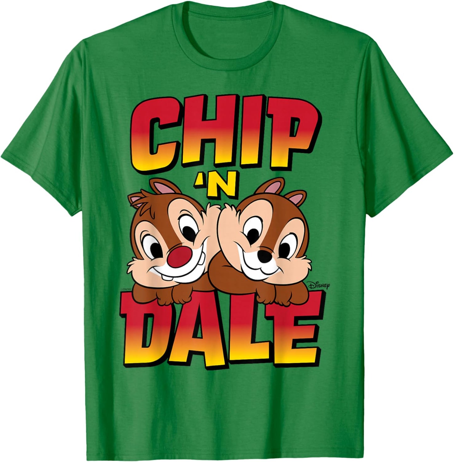 Chip 'N Dale Rescue Rangers T-Shirt - T-Shirt | Irish Green