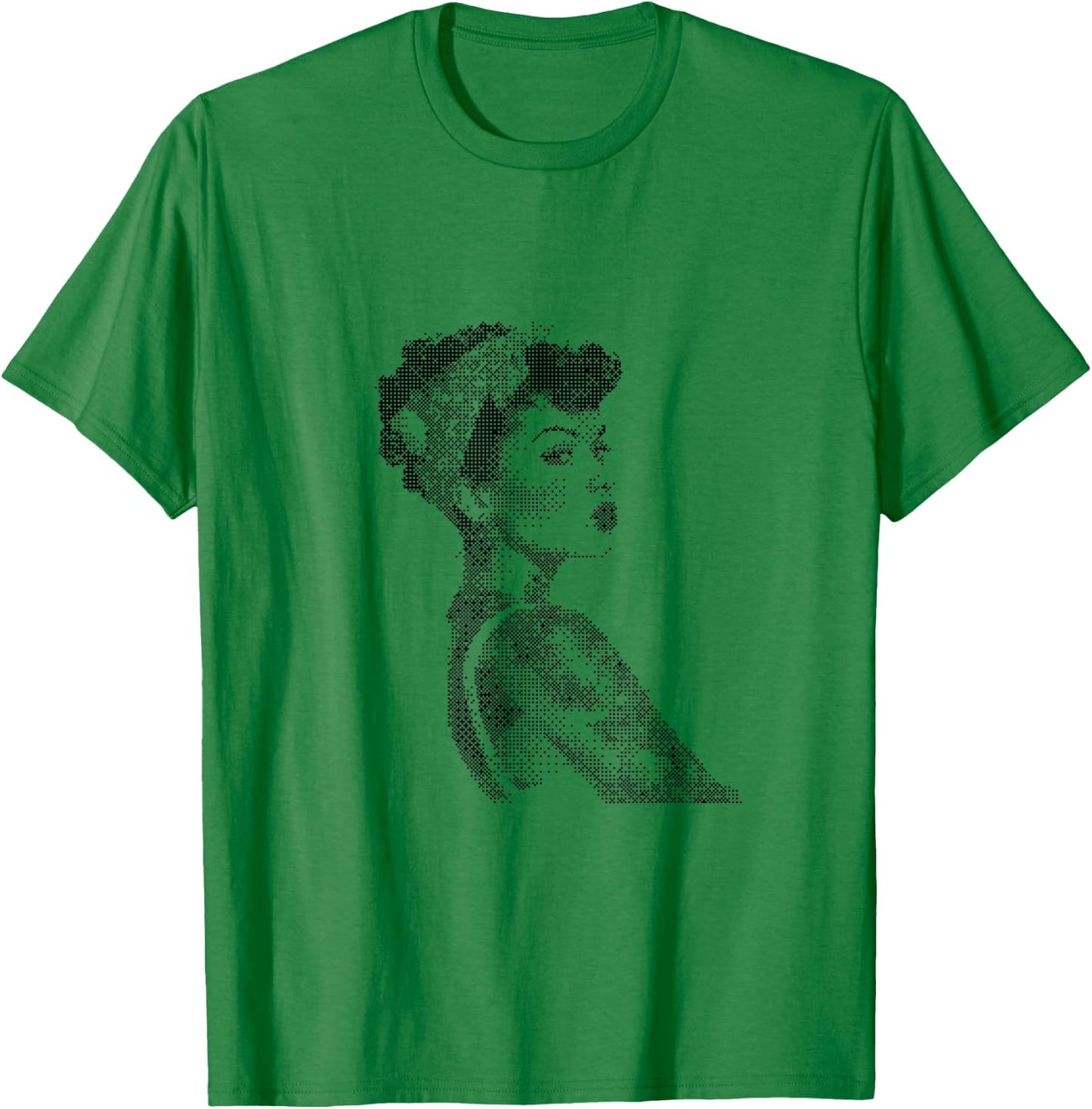 Retro Pin-Up Woman Glamour Art T-Shirt - T-Shirt | Irish Green