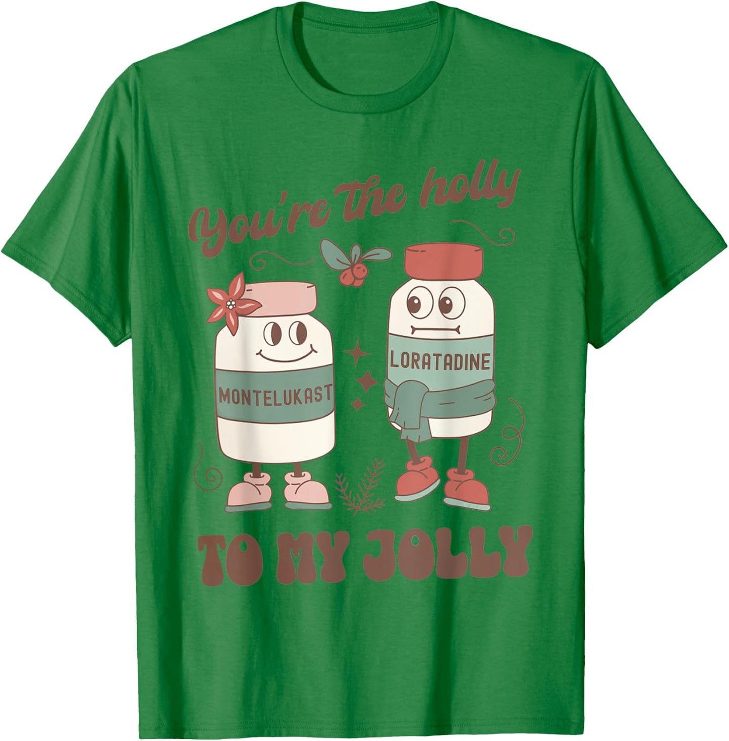 Women ENT nurse christmas allergy nurse allergy office T-Shirt - T-Shirt | Irish Green