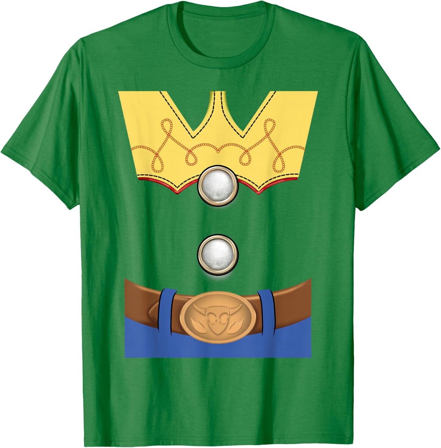 Disney Pixar Toy Story Jessie Costume Halloween T-Shirt - T-Shirt | Irish Green