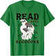 Read More Boooooks, Halloween Book Reading Ghost T-Shirt - T-Shirt | Irish Green