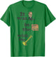 Clue It Was Colonel Mustard Distressed With The Candlestick T-Shirt - T-Shirt | Irish Green