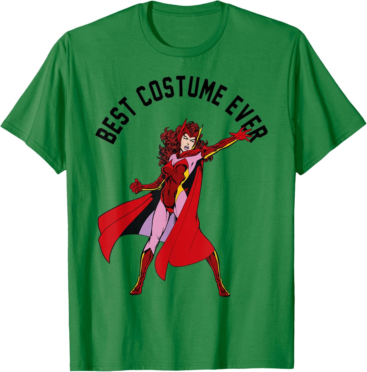 Marvel Scarlet Witch Best Costume Ever Portrait T-Shirt - T-Shirt | Irish Green