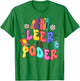 Spanish Teacher Life Teaching Maestra Mastro Leer Es Poder T-Shirt - T-Shirt | Irish Green